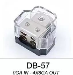 1 In 4 Out Gold-plated 4-channel Off-Road Vehicle Circuit Hub
