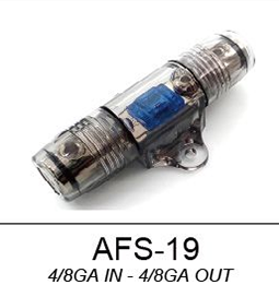 AFS Inline Fuse Holder for Car Audio Power Distribution